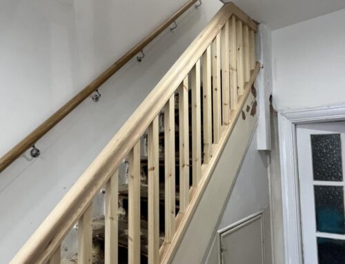Hemlock Handrail, Base Rail & Spindles Installation – Thornton Heath