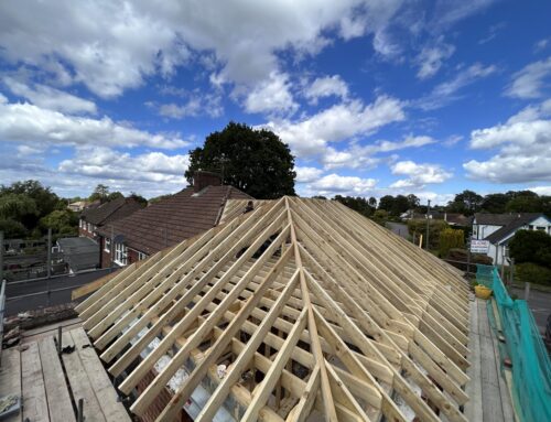 Cut & Pitched Roof Structure Installation – Caterham, Surrey