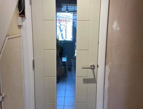 Primed Fire Door Installation – Wimbledon